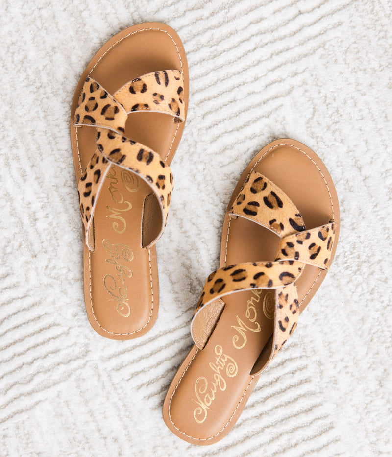 Hazel Blues® |  Conga Sandal in Leopard
