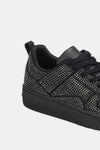 Hazel Blues® |  Forever Link Rhinestone Platform Flat Sneakers