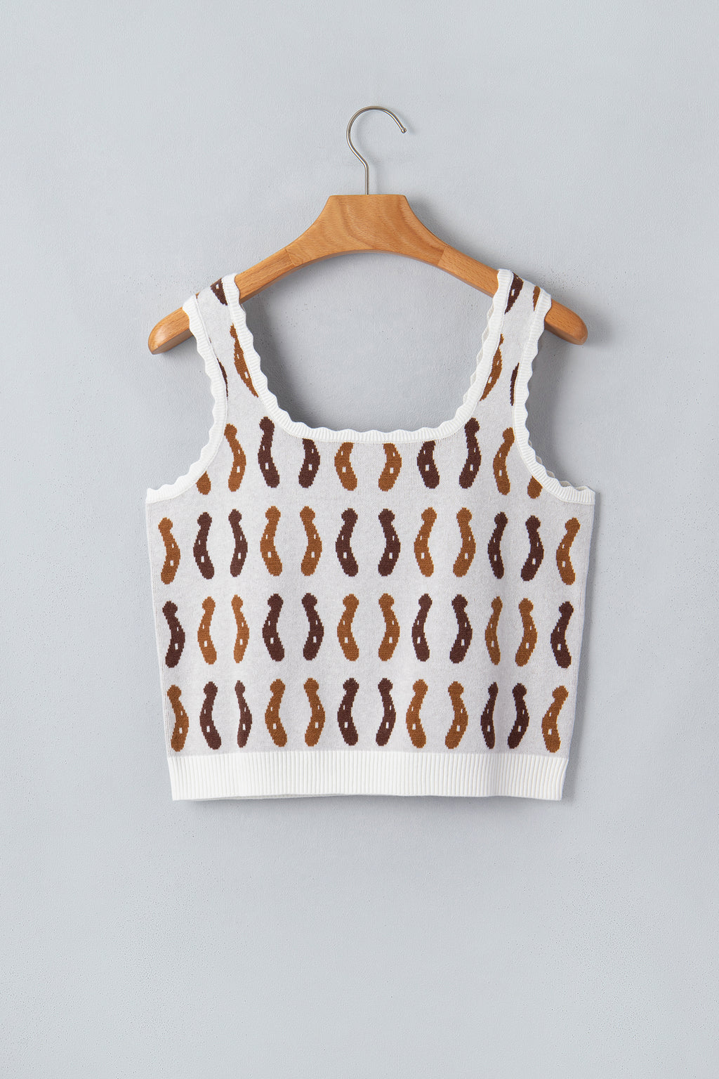 Hazel Blues® |  Rodeo Belle Sweater Vest | Leopard Western Sweater Vest