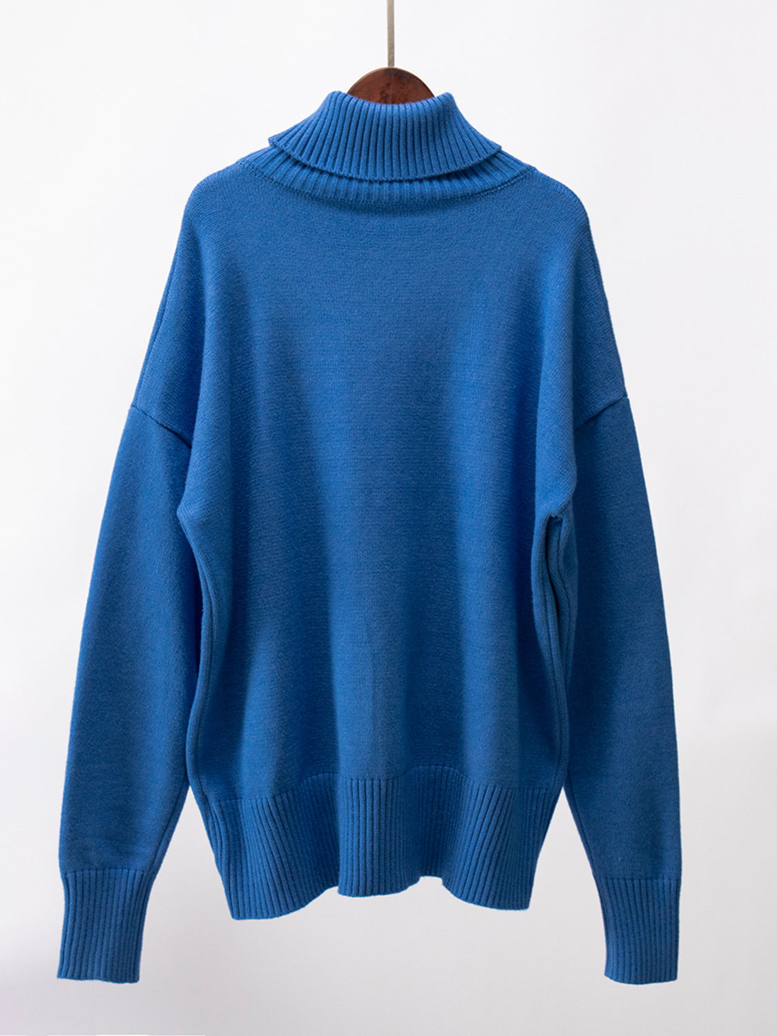 Hazel Blues® |  Turtleneck Long Sleeve Sweater