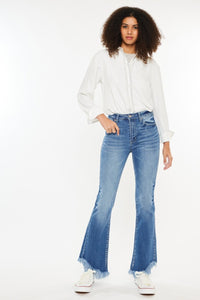 Hazel Blues® |  Kancan High Rise Frayed Hem Jeans