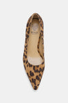 Hazel Blues® |  Beast Fashion Faux Suede Leopard Point Toe Pumps
