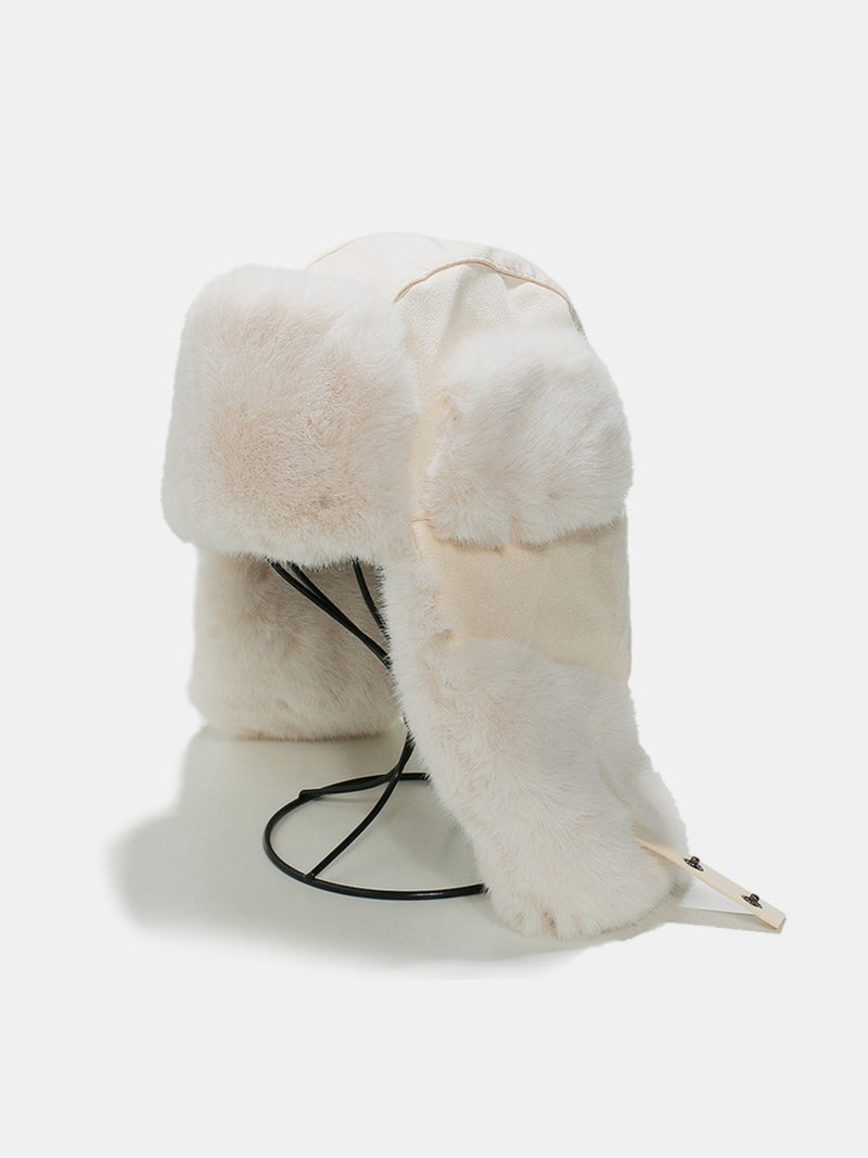 Hazel Blues® |  Thermal Fuzzy Earmuffs Winter Hat