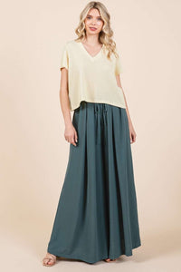 Hazel Blues® |  Mittoshop Pleated Wide Leg Pants