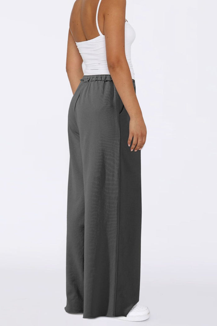 Hazel Blues® |  High Waist Wide Leg Pants