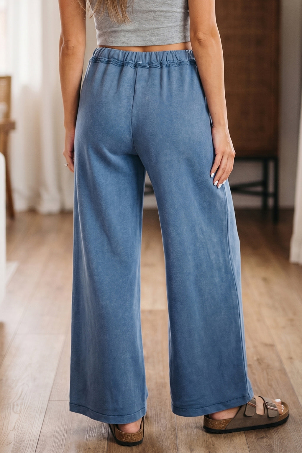 Hazel Blues® |  Wild West Pants | Western Mineral Wash Pants