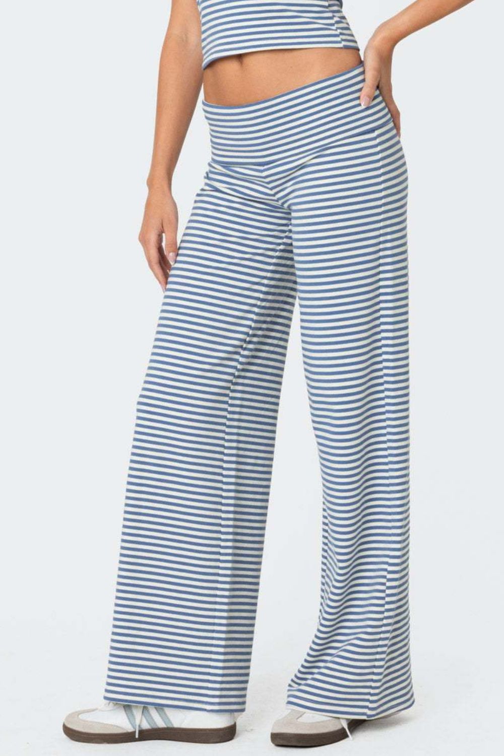 Hazel Blues® |  Striped Wide Leg Pants