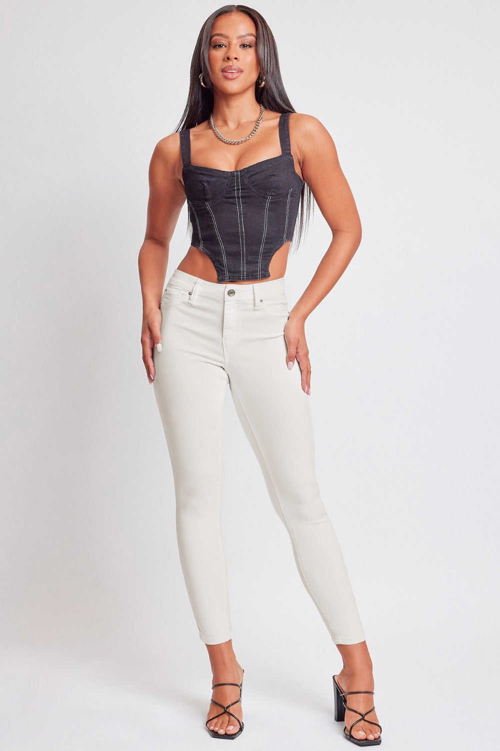 Hazel Blues® |  YMI Jeanswear Hyperstretch Mid-Rise Skinny Jeans