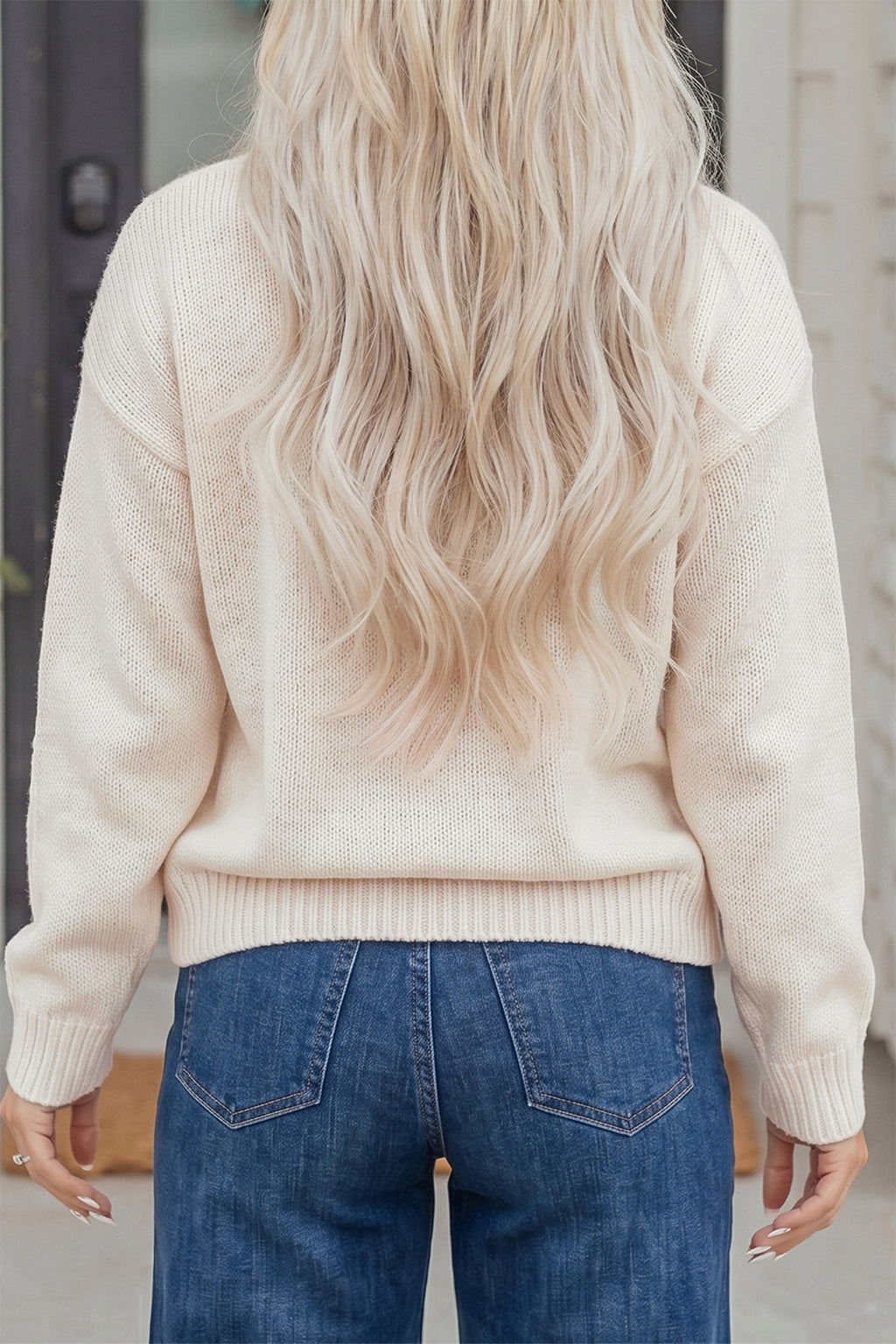 Hazel Blues® |  Beige Skies Cardigan