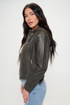 Hazel Blues® |  Coalition LA Zip Up Hooded Jacket