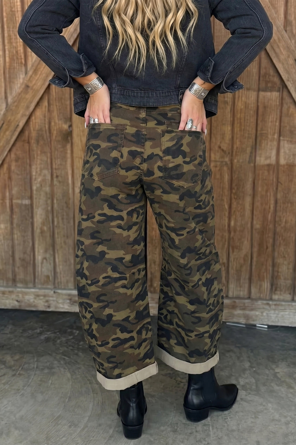 Hazel Blues® |  America the Beautiful Jeans | Camo Jeans