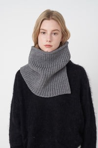 Hazel Blues® |  Slit Pullover Knit Scarf