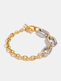 Hazel Blues® |  18K Gold-Plated Stainless Steel Chain Bracelet