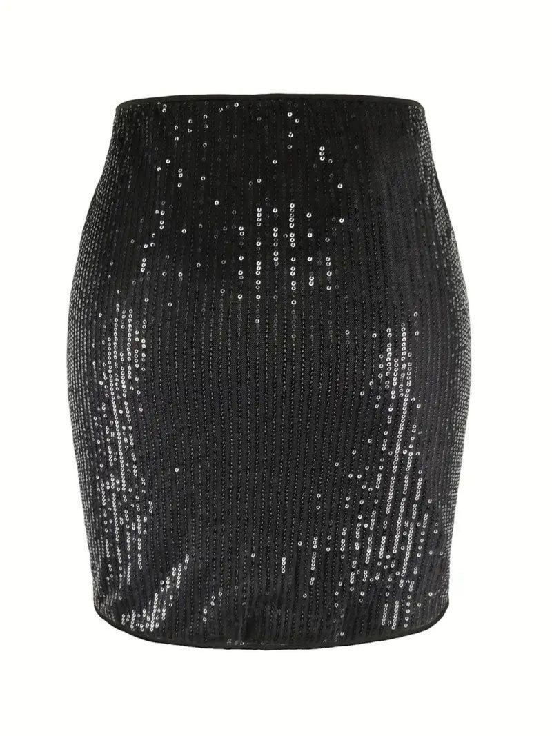 Hazel Blues® |  Sequin Mini Skirt