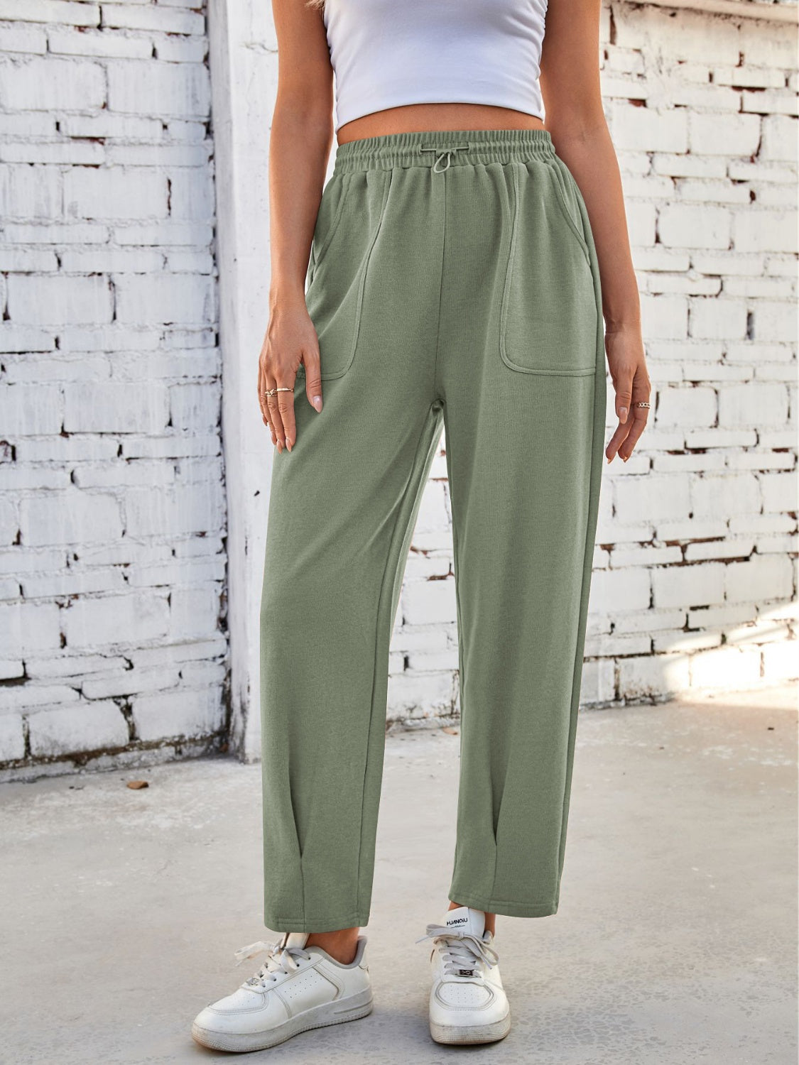 Hazel Blues® |  Lovelet Drawstring Pants with Pockets