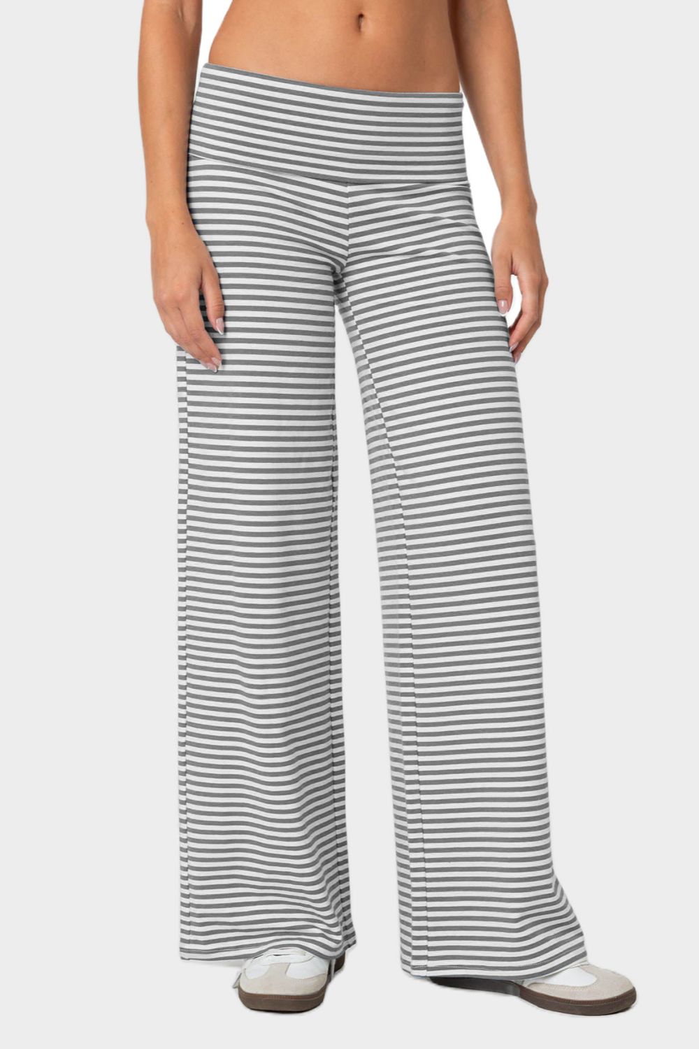 Hazel Blues® |  Striped Wide Leg Pants