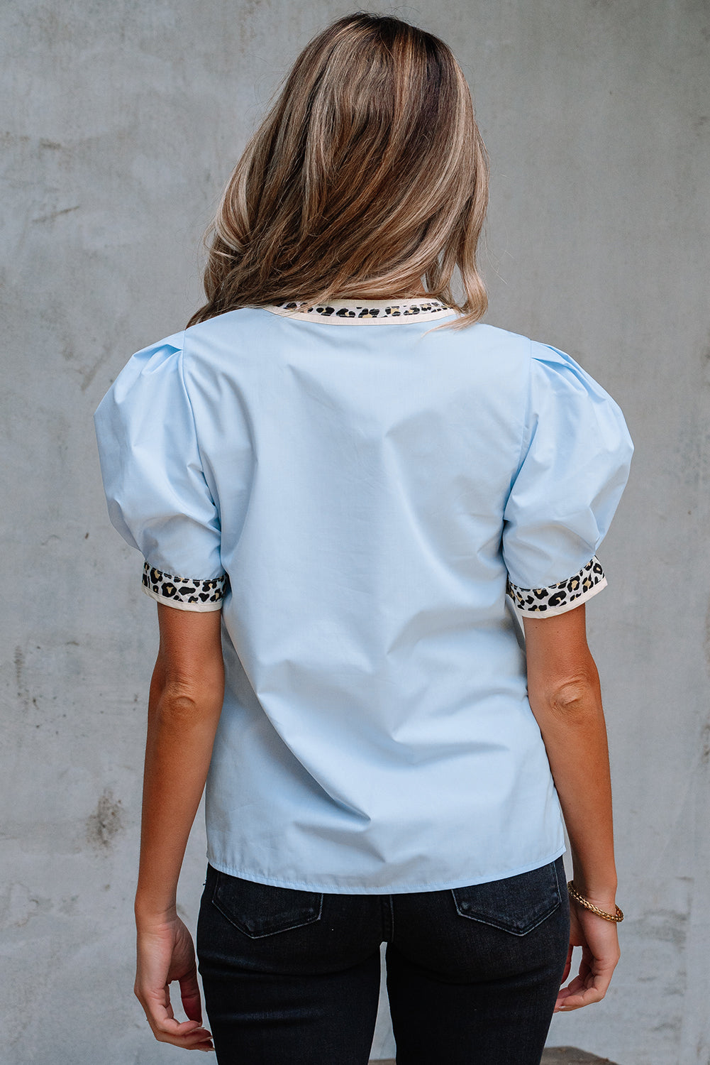 Lila Jo Leopard Blouse