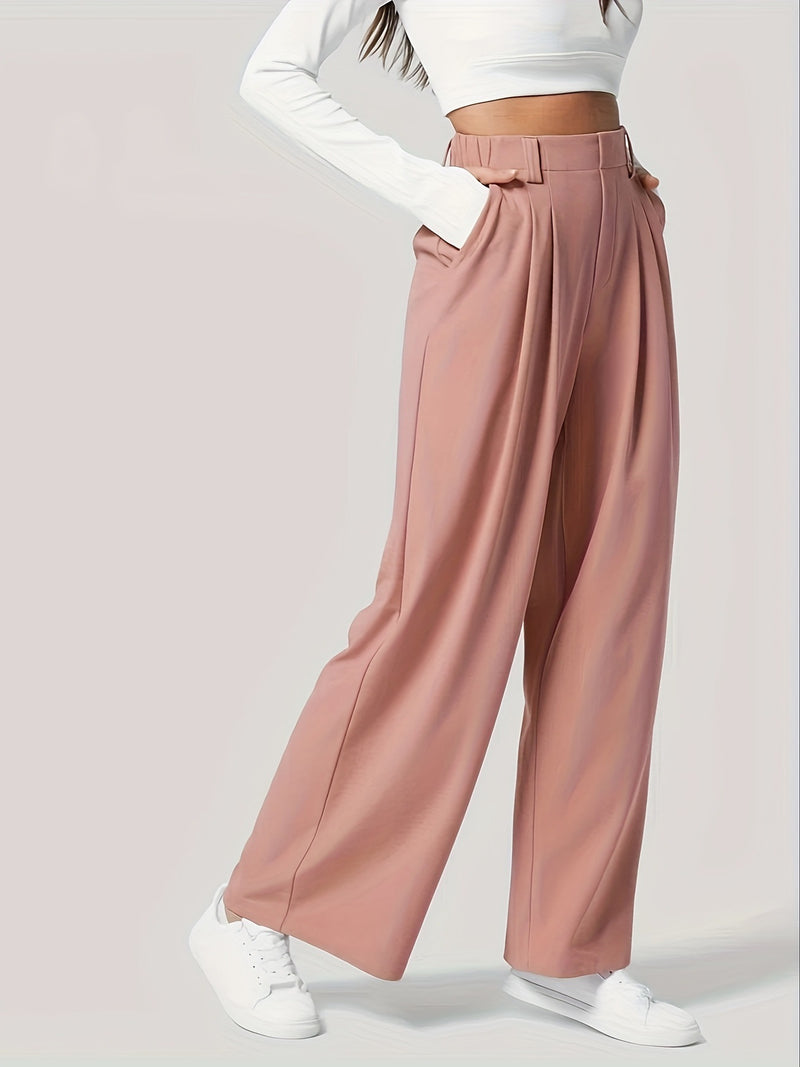 Hazel Blues® |  Wide Leg Pants with Pockets