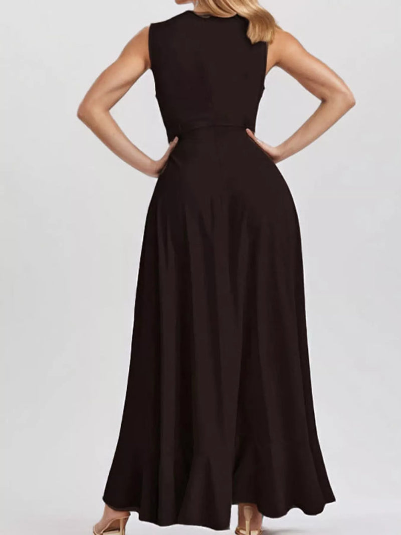 white eyelet maxi dress with sleeves PENELOPE dress White Eyelet