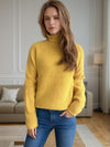 Hazel Blues® |  Turtleneck Long Sleeve Sweater