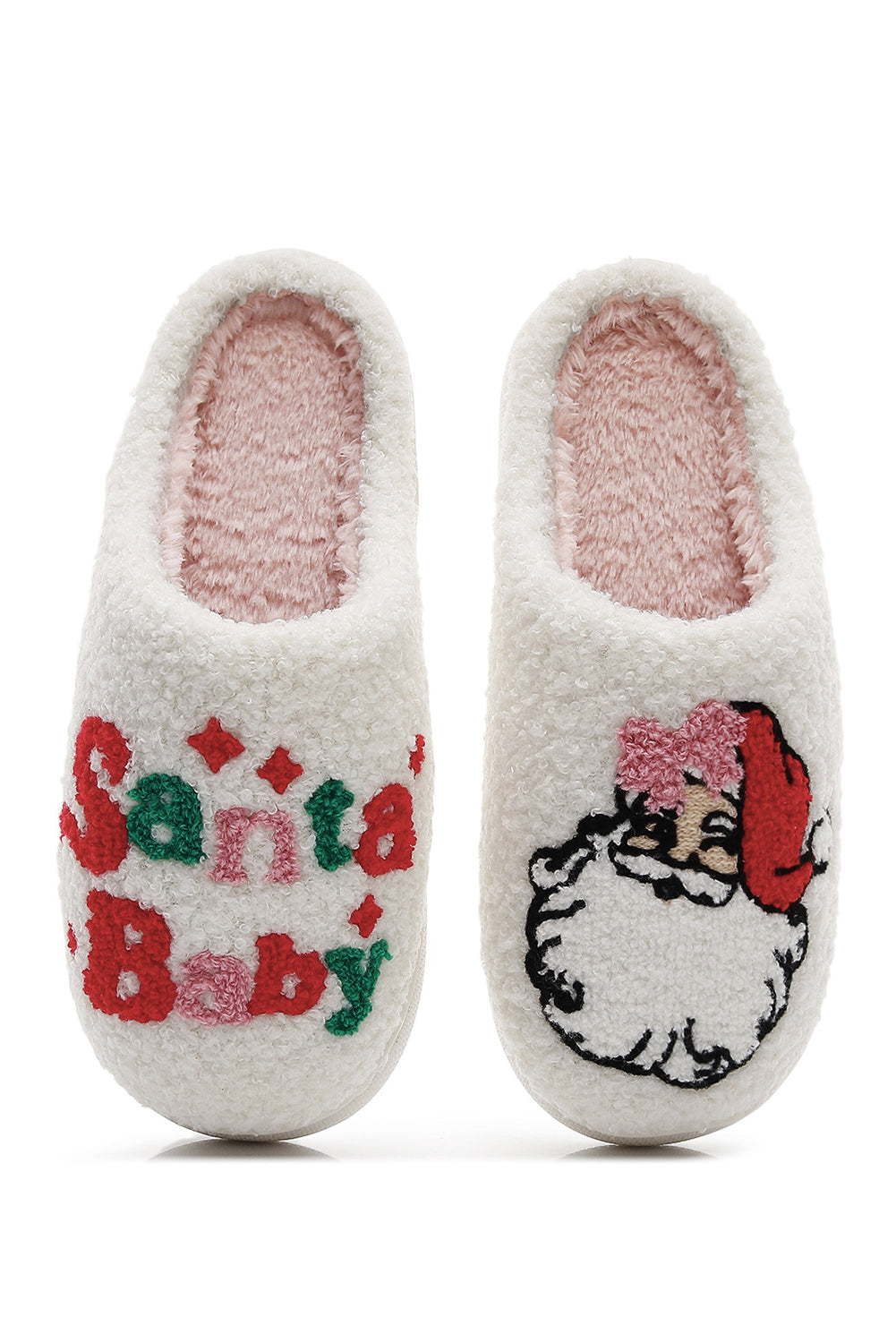 Merry Moment Santa Slippers