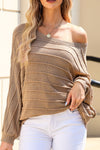 Hazel Blues® |  Round Neck Long Sleeve Knit Top