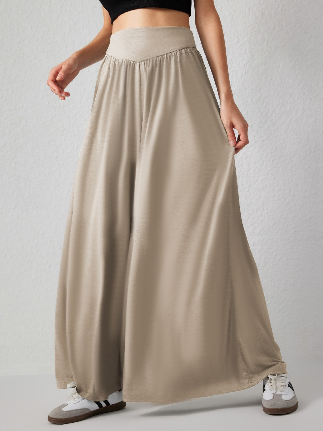 Hazel Blues® |  High Waist Wide Leg Pants