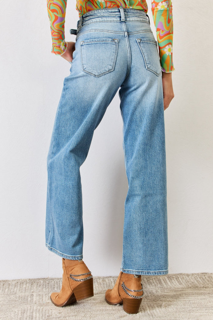 Hazel Blues® |  Kancan High Waist Wide Leg Jeans