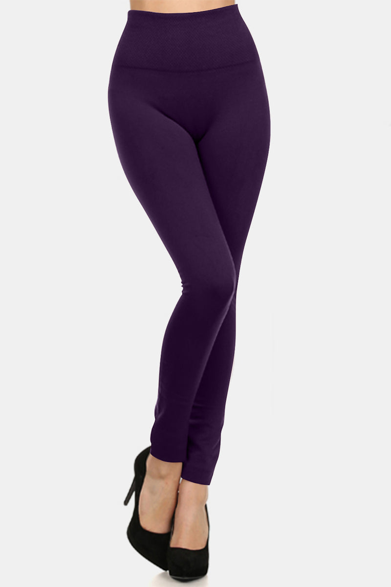 Hazel Blues® |  Yelete Seamless High Waist Fleece Leggings