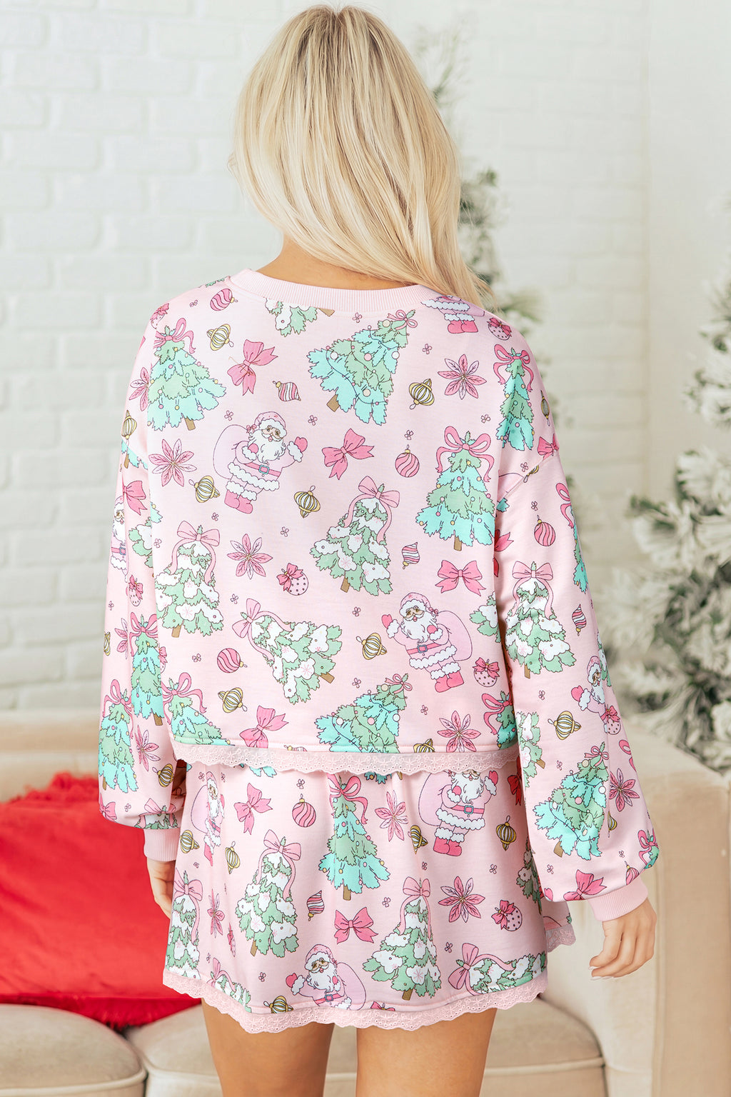 Elise Jean Floral Lace Skirt