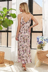 Hazel Blues® |  ADORA Watercolor V-Neck Midi Cami Dress