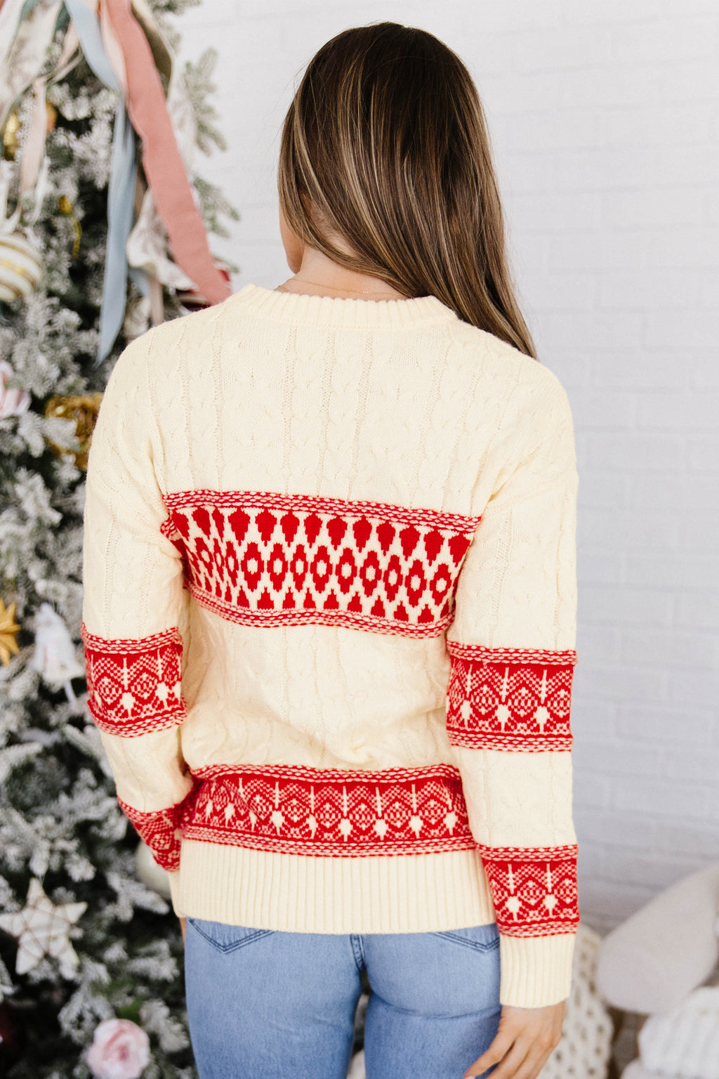Prairie Heart Western Knit Sweater