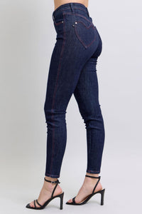 Hazel Blues® |  Judy Blue Heart Shaped Back Pockets Skinny Jeans