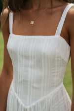 Hazel Blues® |  Square Neck Wide Strap Cami Dress