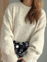Hazel Blues® |  Round Neck Long Sleeve Sweater