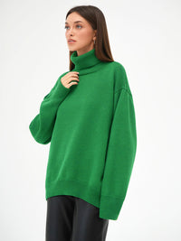 Hazel Blues® |  Turtleneck Long Sleeve Sweater