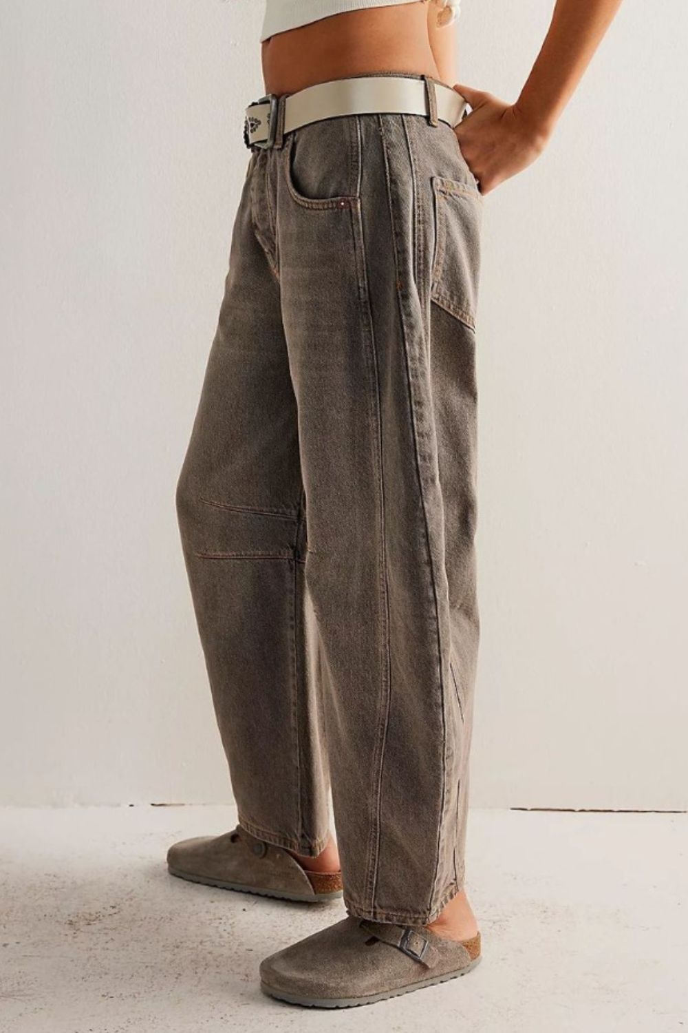 Hazel Blues® |  Wide Leg Jeans with Pockets