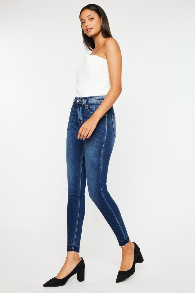 Hazel Blues® |  Kancan High Rise Ankle Skinny Jeans