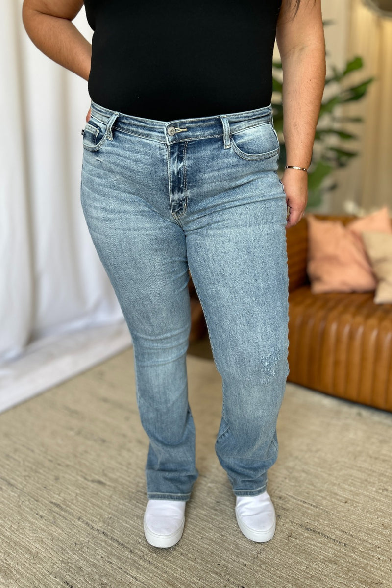 Hazel Blues® |  Judy Blue Medium Rise Bootcut Jeans