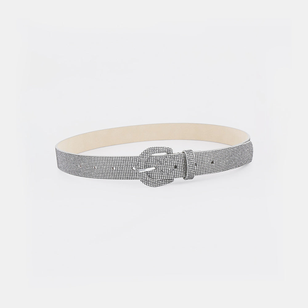 Hazel Blues® |  Sequin PU Leather Belt