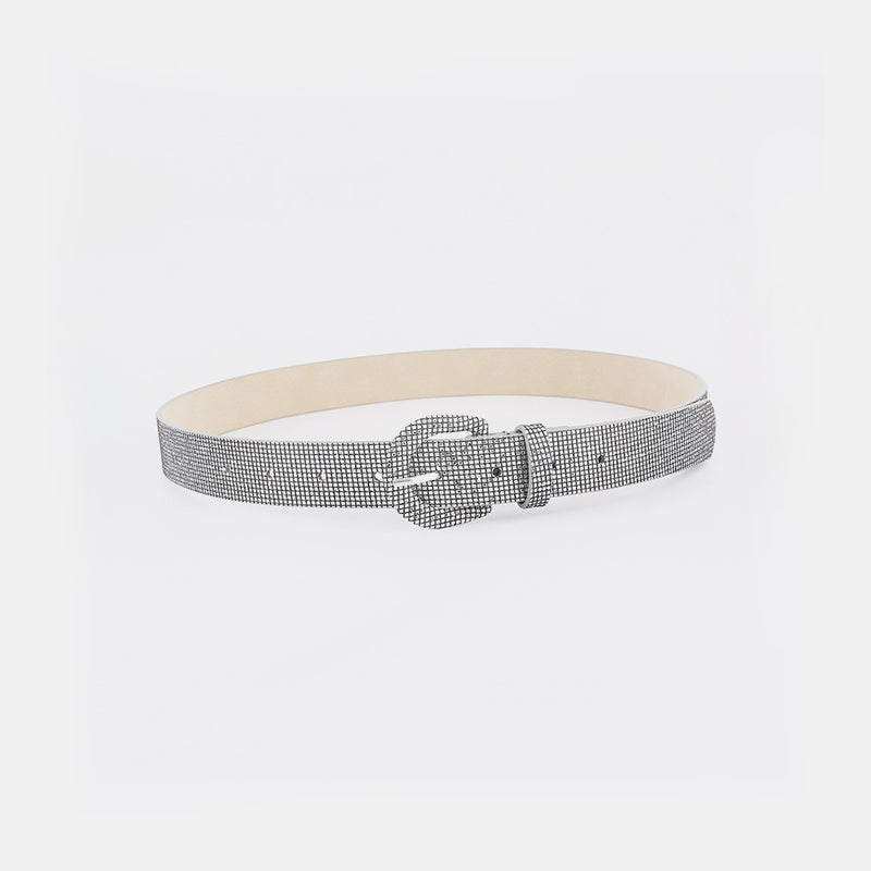 Hazel Blues® |  Sequin PU Leather Belt