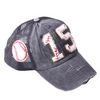 Hazel Blues® |  Custom Chenille Patch Trucker Snapback Hat: BASEBALL