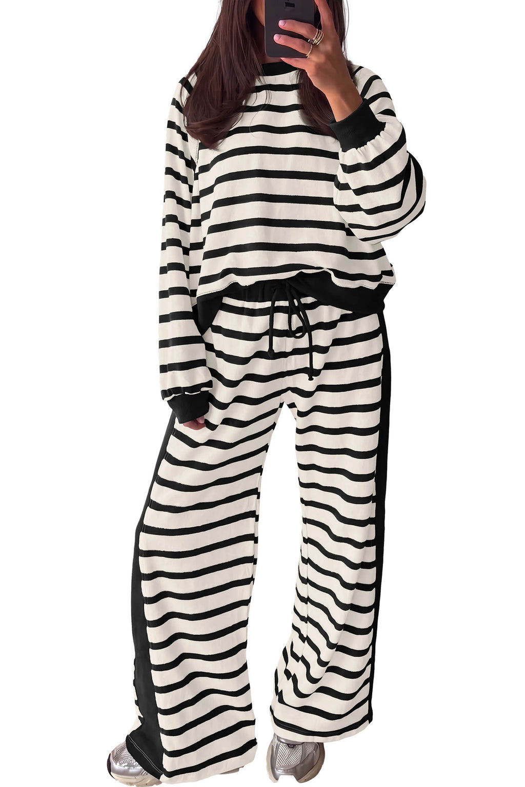 Presley North Striped Relaxed Pants