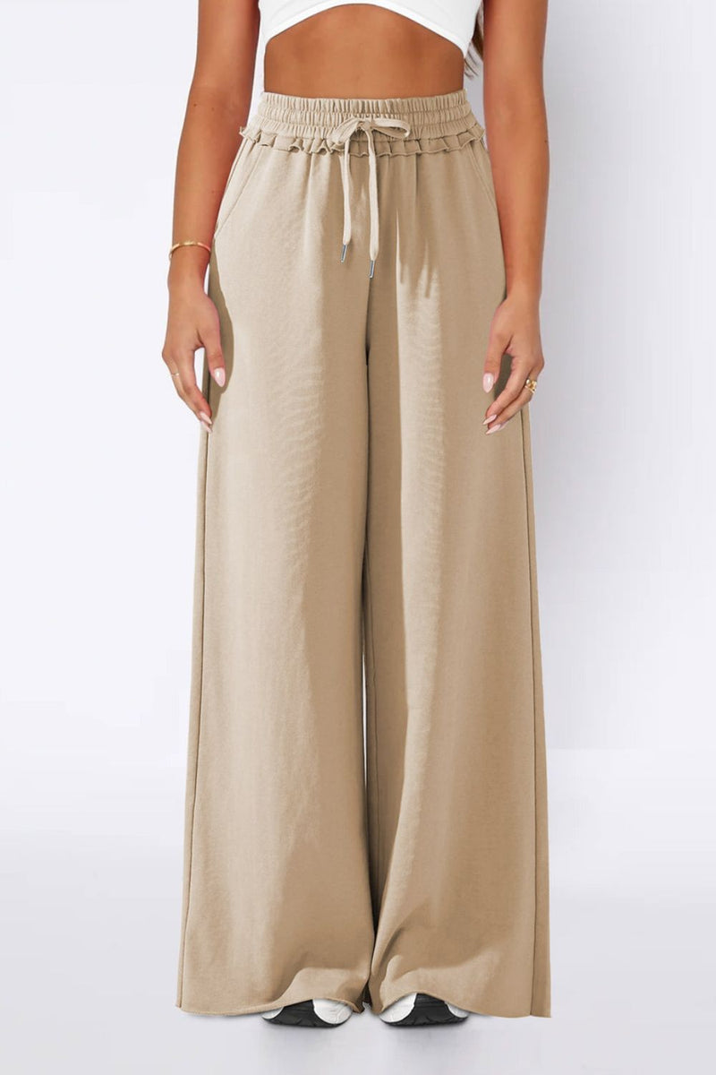 Hazel Blues® |  High Waist Wide Leg Pants