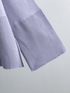 Hazel Blues® |  Basic Bae Slit Round Neck Long Sleeve Top and Drawstring Pants Sweater Set