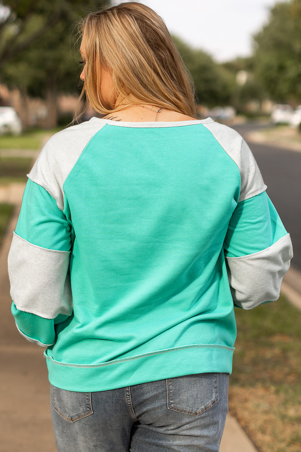 Laurel Ruth Color-Block Sweatshirt