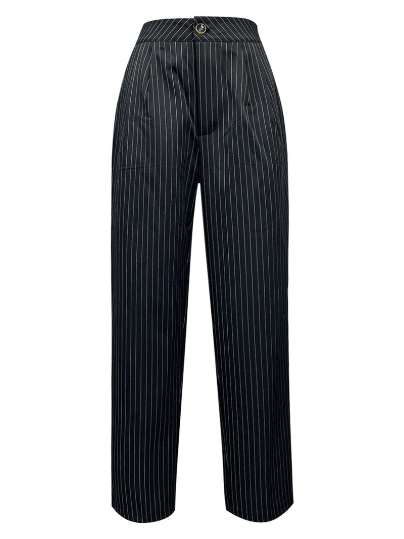 Hazel Blues® |  Striped Wide Leg Pants