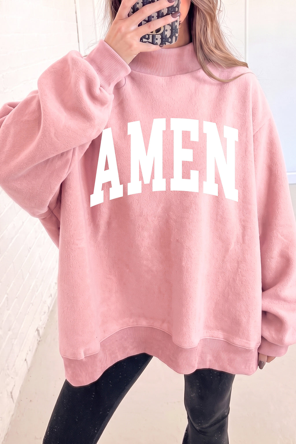 Faith & Grace Reversible Sweatshirt