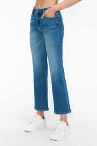 Hazel Blues® |  bytos Cat's Whiskers Mid Rise Ankle Jeans