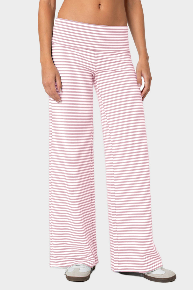 Hazel Blues® |  Striped Wide Leg Pants